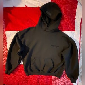 FEAR OF GOD - Authentic- Essentials Black Hoodie Men’s Medium